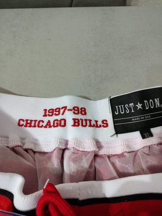 Pantalon baloncesto NBA Chicago Bulls talla XL