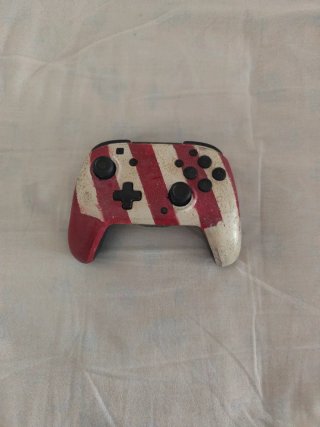 Mando Pro Nintendo Switch Rojo y Blanco
