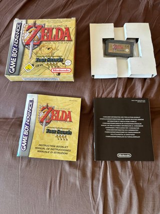 Zelda A Link to the Past Four Swords GBA