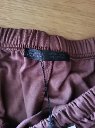 Pantalones Zara Marrones Nuevos