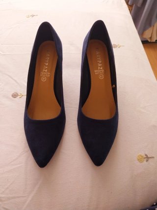 Zapatos de tacón MARYPAZ azul talla 41