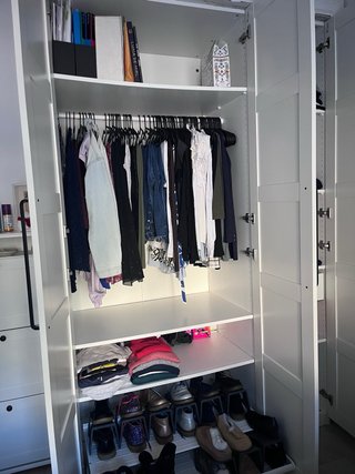 Guardaroba bianco Ikea