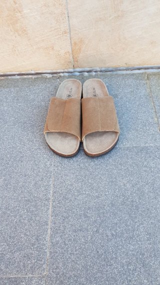 Sandalias de Caballero Tex Beige Talla 43