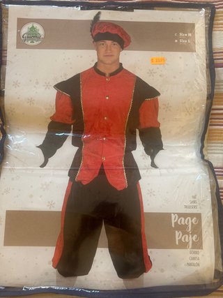 Disfraz Paje Real Guirma Talla M