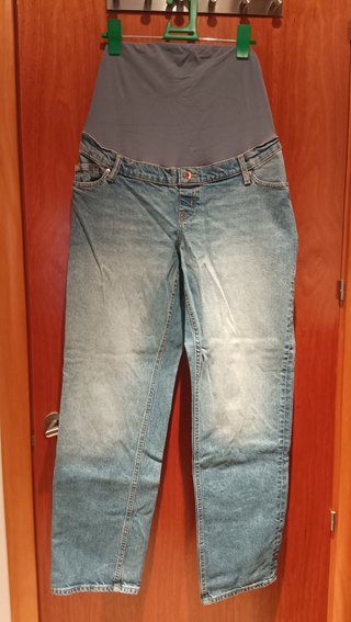 Pantalón tejano premamá