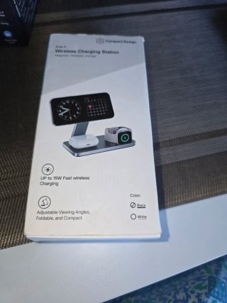 Cargador Inalámbrico 3 en 1