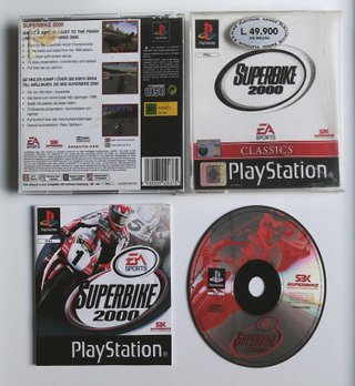 Superbike 2000 completo multilingua PS1 PS2 e PS3