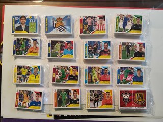 Lote 400 Cromos Liga Este 2017/18