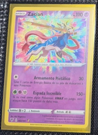 Zacian 082/185 Amazing Rare Pokémon español
