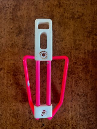 Portabidón Bicicleta Clásica Rosa