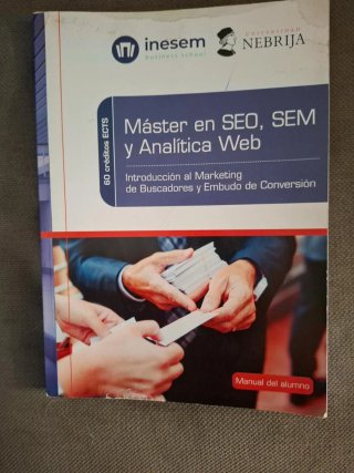 Libros Máster en SEO, SEM y Analítica Web