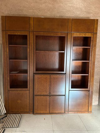 Librería Aparador de Madera de Cerezo Macizo 2’10m