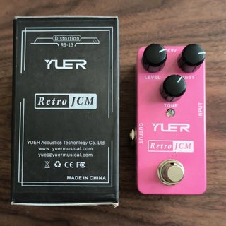 Pedal de Distorsión YUER RS-13 Retro JCM