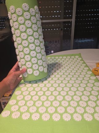 Kit Esterilla y Cojín de Acupresión Verde