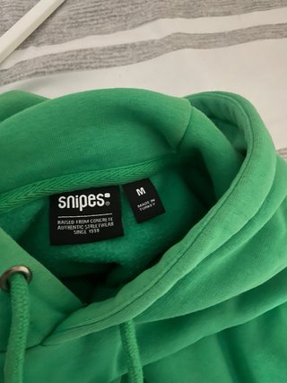 Sudadera Snipes verde hombre