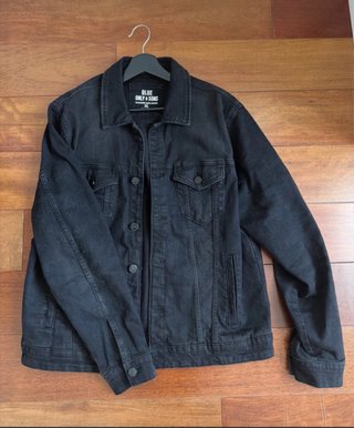 Chaqueta Vaquera Negra BLUE ONLY & SONS