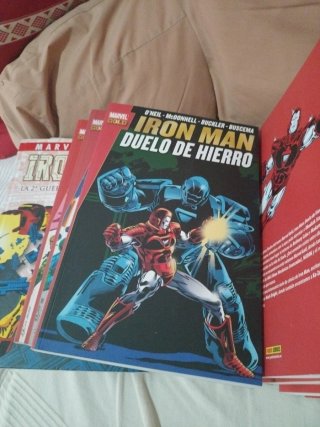 Iron man Marvel gold completa