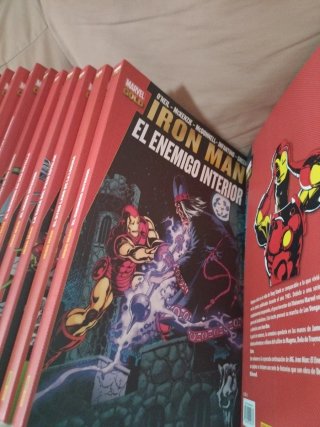Iron man Marvel gold completa