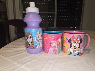 Kit Infantil Frozen Barbie Minnie