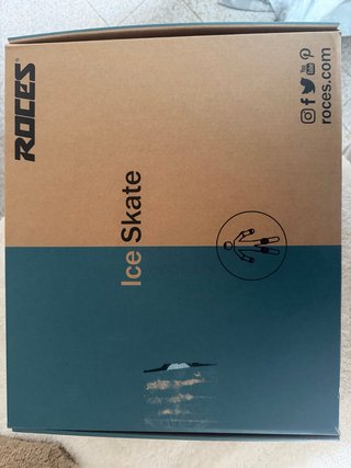 Pattini da ghiaccio uomo ROCES RSK2 taglia 42