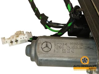 Elevalunas trasero izquierdo Mercedes-Benz E