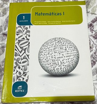 Libro 1 bachillerato matematicas