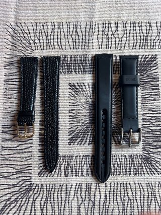 Set de 2 Correas de Reloj 18mm