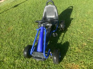 Triciclo infantil azul