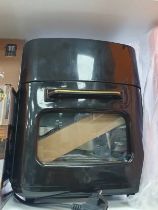 Freidora de Aire y Minihorno Negro