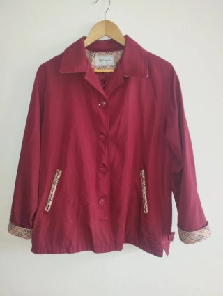 Gabardina Cortavientos Burdeos Talla M