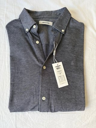Camisa Jack & Jones Gris Talla M