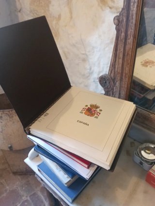 Precioso álbum sellos España 1987 1992 sin sellos