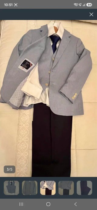 Traje comunión niño. Talla 11-12