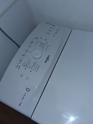Lavadora Carga Superior Whirlpool 6kg. Casi NUEVA!