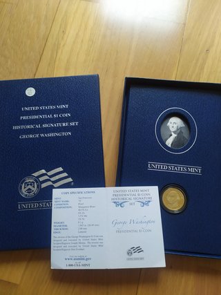 Set Moneda George Washington 2007 Proof