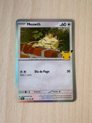Meowth 30th Celebration - Pokémon TCG