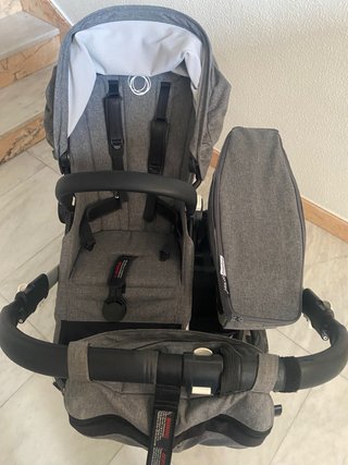 Bugaboo Donkey Gemelar Gris