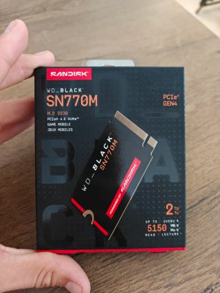 SSD WD_Black SN770M 2TB M.2 2230 Nuevo