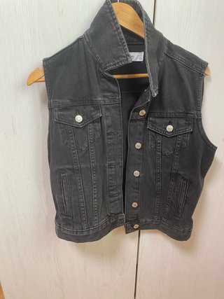 Chaleco vaquero Mango Talla M