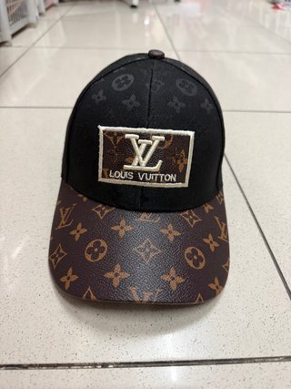 Gorra Louis Vuitton Negra y Marrón