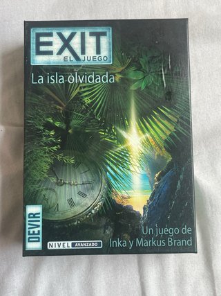 Juego de mesa Exit: La isla olvidada