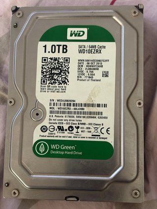 Disco Duro HDD 1TB WD Green WD10EZRX
