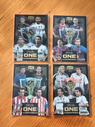Special One Champions - Lote 4 cartas
