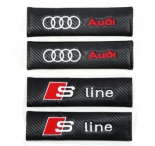 Audi o Sline almohadillas cinturón