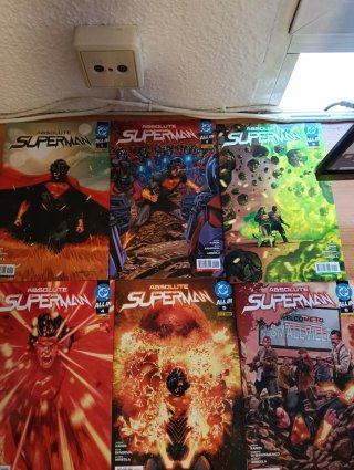 Absolute Superman comics pack 1-6 panini