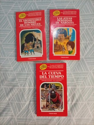 Lote 3 libros Elige tu propia aventura