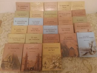 Colección de novelas históricas de Egipto.