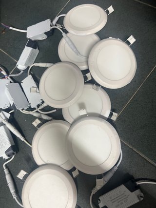 8 Paneles LED 9W