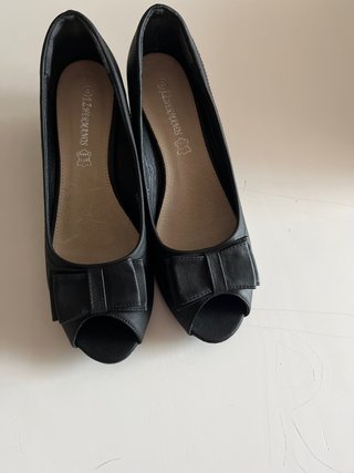 Zhermanos Bailarinas Abiertas Cuña Negro