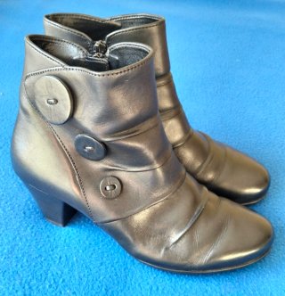 Botines Gabor de Piel Negros Talla 37